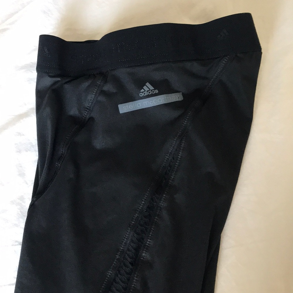 Stella McCartney by Adidas Black Leggings, XS